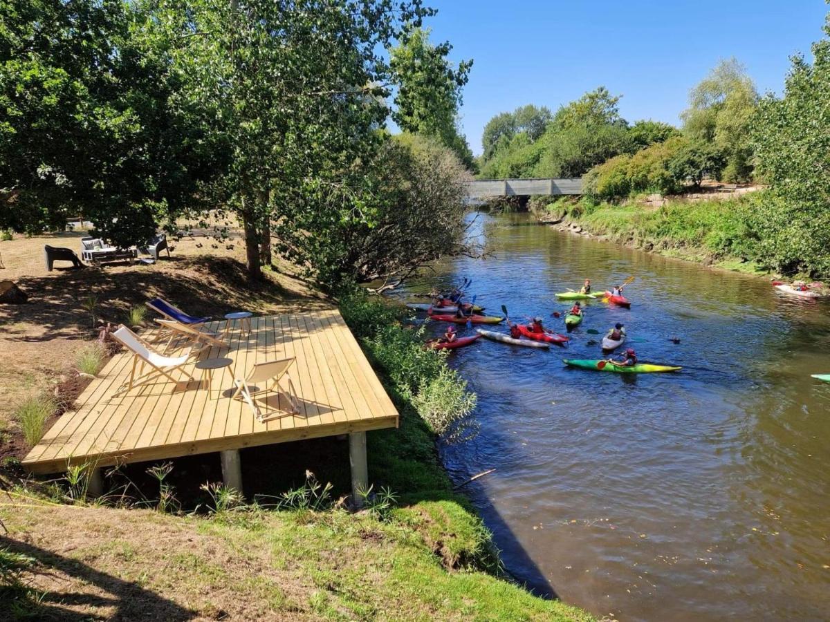 Lodge Avec Vue Sur La Riviere ลันยง ภายนอก รูปภาพ