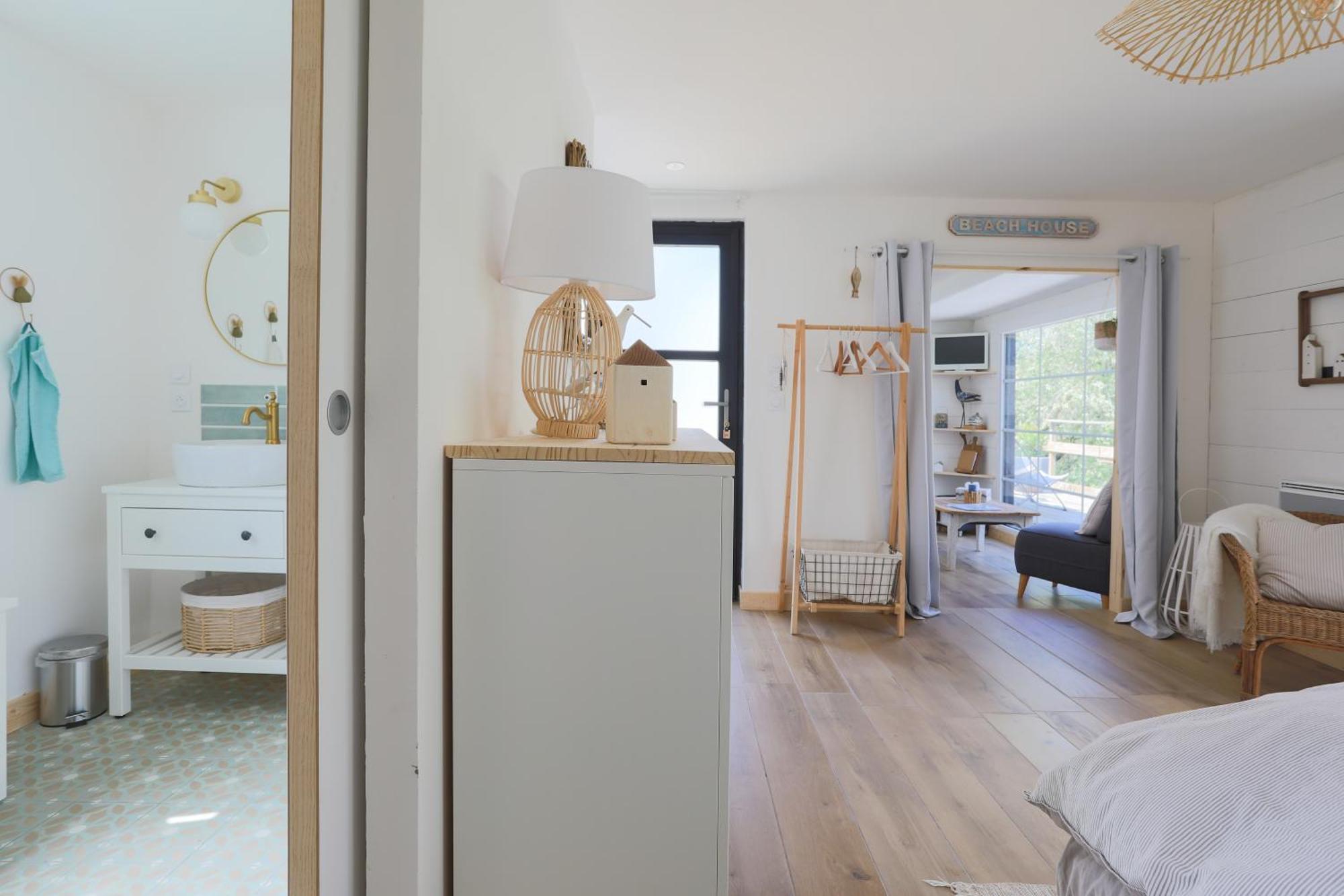 Lodge Avec Vue Sur La Riviere ลันยง ภายนอก รูปภาพ